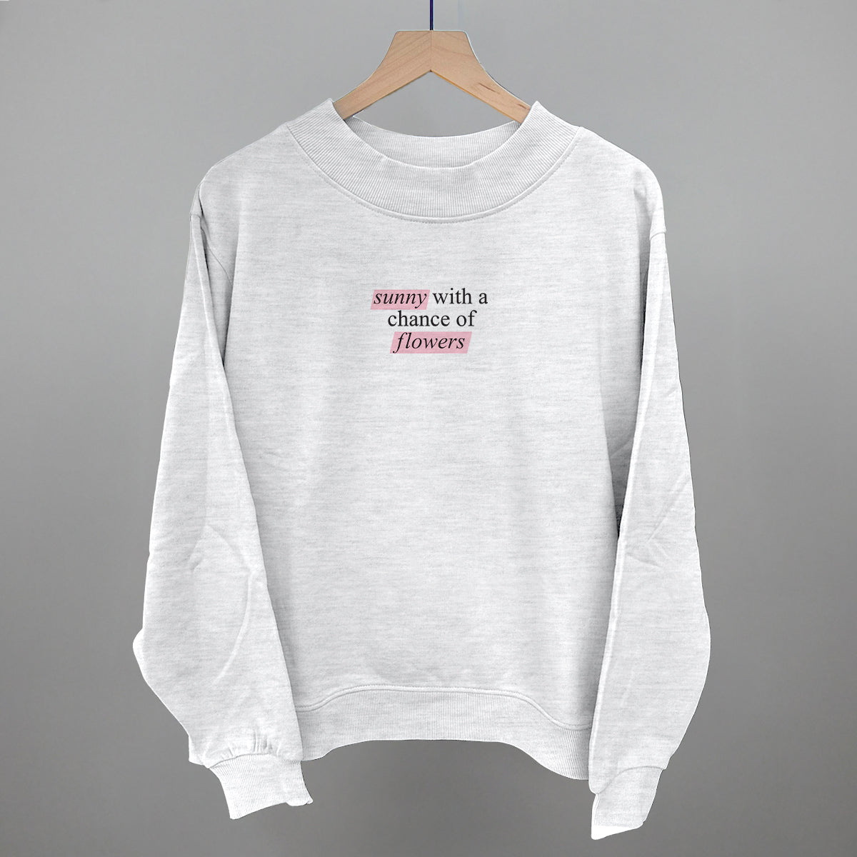 Sunny With A Chance Of Flowers Serif