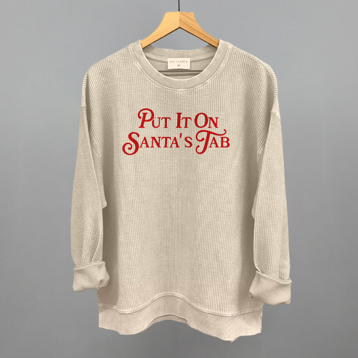 Put It On Santa's Tab (Red)