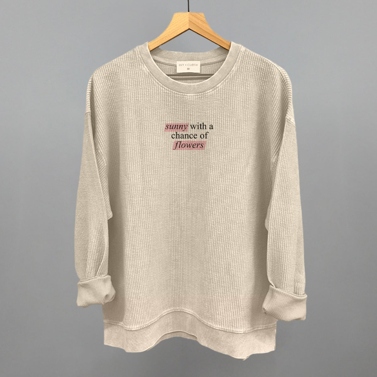 Sunny With A Chance Of Flowers Serif