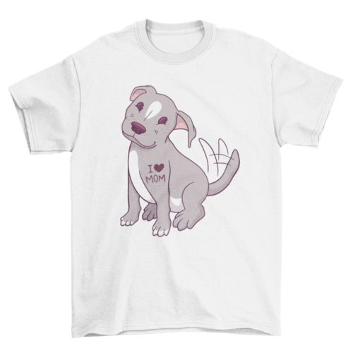 Cute pitbull pup t-shirt
