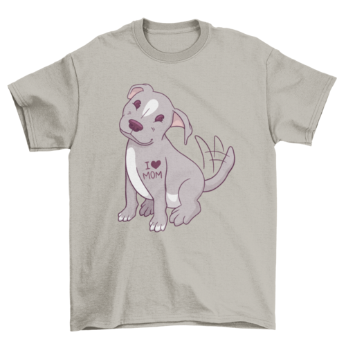 Cute pitbull pup t-shirt