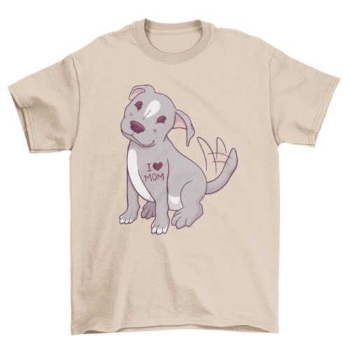 Cute pitbull pup t-shirt