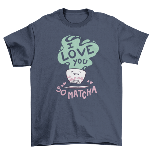 Cute matcha tea drink t-shirt