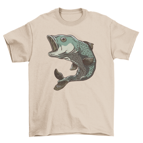 Pikeperch fish t-shirt