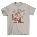 Mafia pig smoking t-shirt