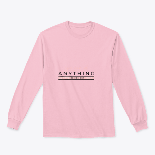 You Can Do Anything Motivational Quote With Blush Pink Lettering